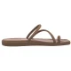 Klapki Crocs Miami Toe Loop Sandal Milk Chocolate 209862-2JJ - małe zdjęcie