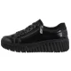 Sneakersy Rieker Czarne N2501-00 Black - małe zdjęcie