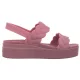 Sandały Crocs Brooklyn Woven Upper Lw Rosette 209977-6XX - małe zdjęcie