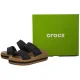 Klapki Crocs Brooklyn Woven Buckle Black 209978-001 - małe zdjęcie