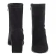 Botki Caprice Czarne 9-25354-41 044 Black Stretch Vegan - małe zdjęcie