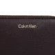 Portfel Calvin Klein Foil Logo Medium Zip Around Fudge/Espresso LV04F1091G 33A - małe zdjęcie