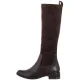 Oficerki Caprice Brązowe 9-25514-41 329 Dk Brown Comb - małe zdjęcie