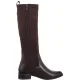 Oficerki Caprice Brązowe 9-25514-41 329 Dk Brown Comb - małe zdjęcie