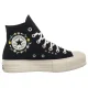 Trampki Converse CTAS Lift Hi Black/Egret/Flamingo Fade A15007C - małe zdjęcie