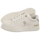 Sneakersy Tommy Hilfiger Low Cut Lace-Up Sneaker T3A9-33985-1355 530 Off White - małe zdjęcie