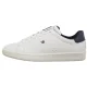 Sneakersy Tommy Hilfiger Low Cut Lace-Up Sneaker T3X9-34073-1355 X336 White/Blue - małe zdjęcie