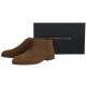Trzewiki Tommy Hilfiger Hilfiger Dress Suede Boot Coconut Grove FM0FM05726 GVQ - małe zdjęcie
