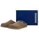 Klapki Birkenstock Zermatt Premium Suede Gray Taupe 1021318 - małe zdjęcie