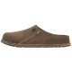 Klapki Birkenstock Zermatt Premium Suede Gray Taupe 1021318 - małe zdjęcie