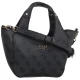 Torebka Guess Calista 2 In 1 Mini Tote HWSG73 34750 Coal Logo - małe zdjęcie