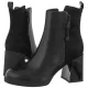 Botki Filippo Czarne DBT7358/25 BK - małe zdjęcie