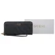 Portfel Guess Brenton Slg Lrg Zip Around SWLG96 48146 Coal Logo - małe zdjęcie