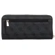 Portfel Guess Brenton Slg Lrg Zip Around SWLG96 48146 Coal Logo - małe zdjęcie