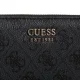 Portfel Guess Brenton Slg Lrg Zip Around SWLG96 48146 Coal Logo - małe zdjęcie