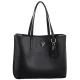 Torebka Shopperka Guess Meridian II Girlfriend Tote HWBG69 74230 Black - małe zdjęcie