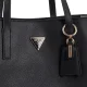 Torebka Shopperka Guess Meridian II Girlfriend Tote HWBG69 74230 Black - małe zdjęcie