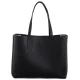 Torebka Shopperka Guess Meridian II Girlfriend Tote HWBG69 74230 Black - małe zdjęcie