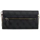 Torebka Kopertówka Guess Noelle II Xbody Flap Organizer HWBG96 72750 Coal Logo - małe zdjęcie