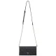 Torebka Kopertówka Guess Noelle II Xbody Flap Organizer HWBG96 72750 Coal Logo - małe zdjęcie