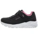 Sneakersy Skechers Uno Lite Black/Rose Gold 310451L/BKRG - małe zdjęcie