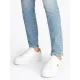 Sneakersy Tommy Hilfiger Platform Court Sneaker Metallics White FW0FW08648 YBS - małe zdjęcie