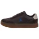 Półbuty Calvin Klein Classic Cupsole Laceup Wt Mix Bordeaux/Chateau YM0YM01429 0KY - małe zdjęcie