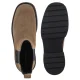 Sztyblety Calvin Klein Chunky Chelsea Boot Suede Classic Taupe YW0YW02071 ADH - małe zdjęcie