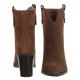 Kowbojki Pepe Jeans Gina City W Cappuccino Brown PLS500013 875 - małe zdjęcie