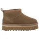 Śniegowce Tommy Hilfiger TJW Flatform Snow Boot Suede Bronze Twist EN0EN02841 RBH - małe zdjęcie