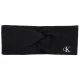 Opaska na Głowę Calvin Klein CK Fine Rib Twist Headband Black LV04F8019G UB1 - małe zdjęcie