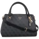 Torebka Guess Noelle II Luxury Satchel HWBG96 72070 Coal Logo - małe zdjęcie