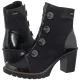 Botki Rieker Czarne Y2576-00 Black - małe zdjęcie