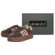 Sneakersy Venezia Brązowe V408-00392-02BRO - małe zdjęcie