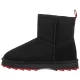 Buty EMU Australia Sharky Mini Black/Cherry W12434 - małe zdjęcie
