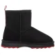 Buty EMU Australia Sharky Mini Black/Cherry W12434 - małe zdjęcie