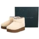 Botki EMU Australia Stinger Micro Flatform Teddy Natural W13187 - małe zdjęcie