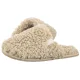 Kapcie Calvin Klein Close Slipper Fur Marshmallow YW0YW01975 YAL