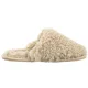 Kapcie Calvin Klein Close Slipper Fur Marshmallow YW0YW01975 YAL - małe zdjęcie