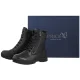 Botki Caprice Czarne 9-26235-41 022 Black Nappa  - małe zdjęcie