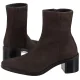 Botki Calvin Klein Block Heel Zip Boot Sue Chocolate Brown HW0HW02592 GBW - małe zdjęcie