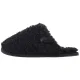 Kapcie Calvin Klein Close Slipper Fur Black YW0YW01975 BEH - małe zdjęcie