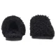 Kapcie Calvin Klein Close Slipper Fur Black YW0YW01975 BEH - małe zdjęcie