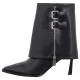 Botki Venezia Czarne V408-00273-01BLA - małe zdjęcie