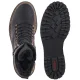 Trapery Rieker Czarne 72653-00 Black - małe zdjęcie