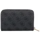Portfel Guess Laurel II Slg Med Zip Around SWSG74 59140 Coal Logo - małe zdjęcie