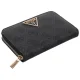 Portfel Guess Laurel II Slg Med Zip Around SWSG74 59140 Coal Logo - małe zdjęcie