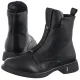 Botki Filippo Czarne DBT7249/25 BK - małe zdjęcie