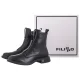 Botki Filippo Czarne DBT7249/25 BK - małe zdjęcie