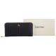 Portfel Calvin Klein CK Croc Long Zip Around Black LV04F1096G UB1 - małe zdjęcie